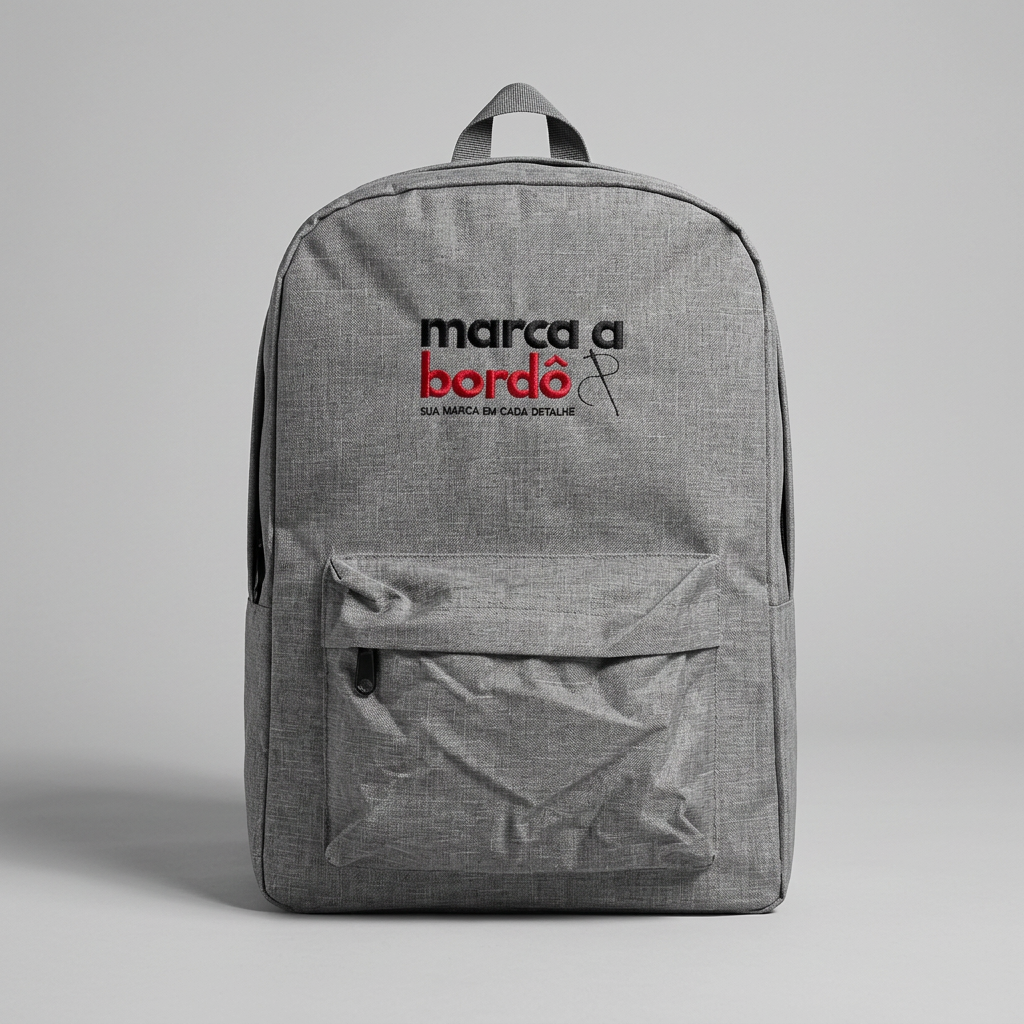 Mochila com 2 Compartimentos Personalizada para uniformes e brindes corporativos